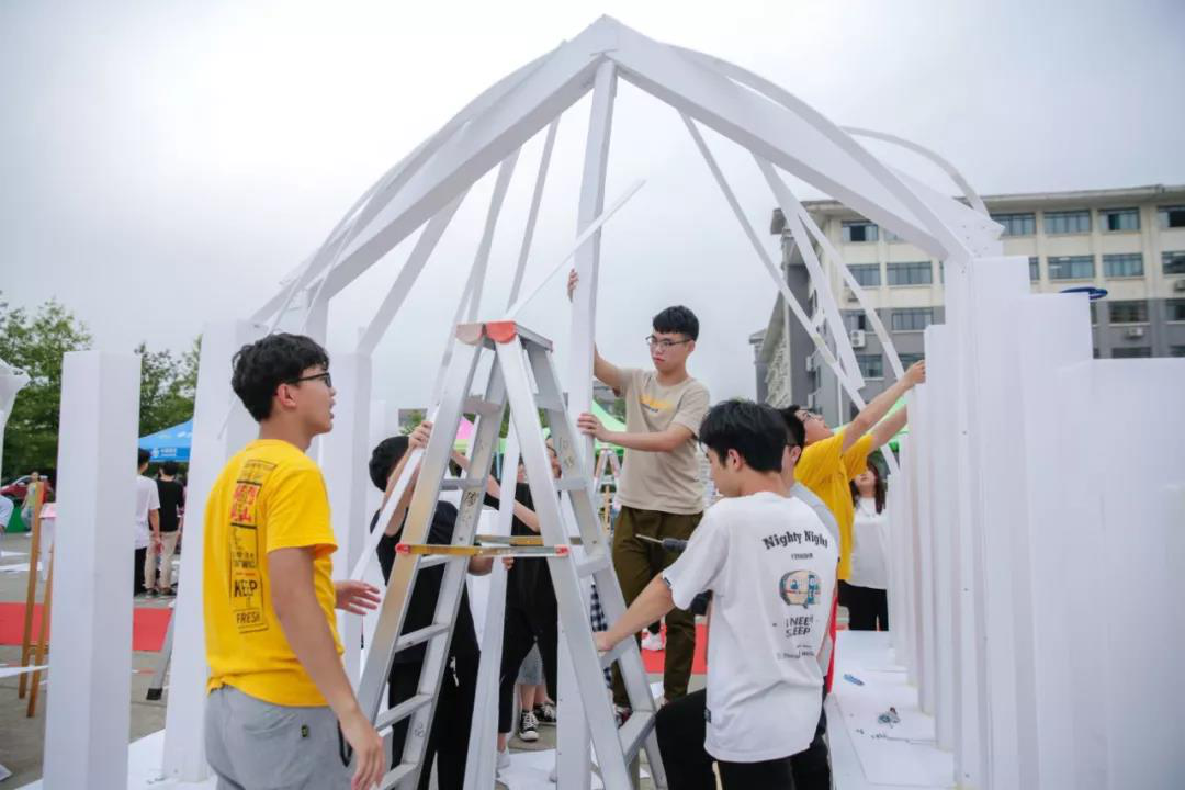 设计系参加广西大学生建造节暨第二届广西高校建造大赛